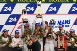 2011 Le Mans Race - Finish line, pitlane and podium 0263cb7d1298