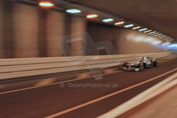 World © 2013 Octane Photographic Ltd. F1 Monaco GP, Monte Carlo -Thursday 23rd May 2013 - Practice 1. Mercedes AMG Petronas F1 W04 – Lewis Hamilton. Digital Ref : 0692lw1d6917
