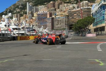 World © 2013 Octane Photographic Ltd. F1 Monaco GP, Monte Carlo -Thursday 23rd May 2013 - Practice 1. Scuderia Toro Rosso STR8 - Daniel Ricciardo. Digital Ref : 0692lw1d7067