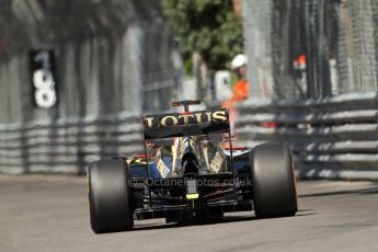 World © 2013 Octane Photographic Ltd. F1 Monaco GP, Monte Carlo -Thursday 23rd May 2013 - Practice 1. Lotus F1 Team E21- Kimi Raikkonen. Digital Ref : 0692lw7d0536
