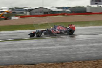 World © Octane Photographic Ltd. Saturday 5th July 2014. British GP, Silverstone, UK - Formula 1 Practice 3. Scuderia Toro Rosso STR 9 – Daniil Kvyat. Digital Ref: 1017LB1D2776