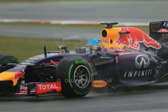 World © Octane Photographic Ltd. Saturday 5th July 2014. British GP, Silverstone, UK. Formula 1 Practice 3. Infiniti Red Bull Racing RB10 - Sebastian Vettel. Digital Ref: 1017LB1D9279