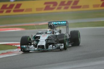 World © Octane Photographic Ltd. Saturday 5th July 2014. British GP, Silverstone, UK - Formula 1 Practice 3. Mercedes AMG Petronas F1 W05 Hybrid – Lewis Hamilton. Digital Ref: 1017LB1D9295