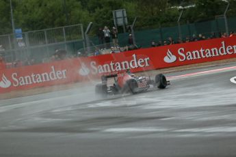 World © Octane Photographic Ltd. Saturday 5th July 2014. British GP, Silverstone, UK - Formula 1 Practice 3. Scuderia Toro Rosso STR 9 – Daniil Kvyat. Digital Ref: 1017LB1D9491