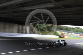 World © Octane Photographic Ltd. Mercedes AMG Petronas W07 Hybrid – Nico Rosberg. Friday 7th October 2016, F1 Japanese GP - Practice 2. Suzuka Circuit, Suzuka, Japan. Digital Ref : 1729LB1D5402