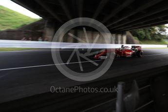 World © Octane Photographic Ltd. Scuderia Ferrari SF16-H – Sebastian Vettel. Friday 7th October 2016, F1 Japanese GP - Practice 2, Suzuka Circuit, Suzuka, Japan. Digital Ref : 1729LB1D5777