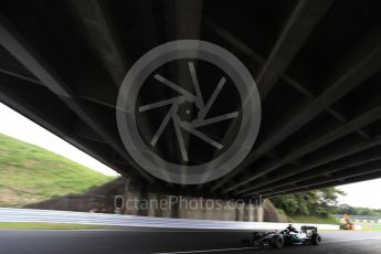 World © Octane Photographic Ltd. Mercedes AMG Petronas W07 Hybrid – Nico Rosberg. Friday 7th October 2016, F1 Japanese GP - Practice 2. Suzuka Circuit, Suzuka, Japan. Digital Ref : 1729LB1D5793