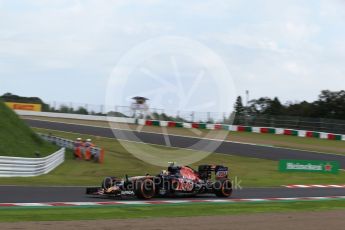 World © Octane Photographic Ltd. Scuderia Toro Rosso STR11 – Carlos Sainz. Friday 7th October 2016, F1 Japanese GP - Practice 2, Suzuka Circuit, Suzuka, Japan. Digital Ref : 1729LB2D2117