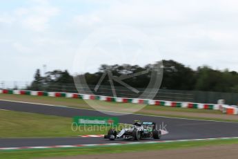 World © Octane Photographic Ltd. Mercedes AMG Petronas W07 Hybrid – Nico Rosberg. Friday 7th October 2016, F1 Japanese GP - Practice 2. Suzuka Circuit, Suzuka, Japan. Digital Ref : 1729LB2D2161