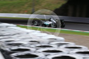 World © Octane Photographic Ltd. Mercedes AMG Petronas W07 Hybrid – Nico Rosberg. Friday 7th October 2016, F1 Japanese GP - Practice 2. Suzuka Circuit, Suzuka, Japan. Digital Ref : 1729LB2D2224