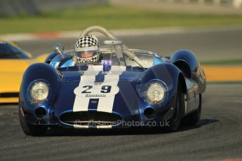 © Octane Photographic Ltd. 2011 Masters Racing Espiritu de Montjuic, April 8th 2011. Sportscar practice. Digital Ref : 0043CB1D0041