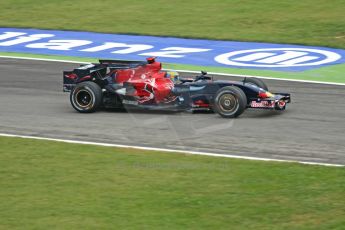 World © Octane Photographic Ltd. Italian GP, Monza, Formula 1 Practice 1. Friday 12th September 2008. Sebastien Bourdais, Scuderia Toro Rosso STR3. Digital Ref : 0842cb401d0003