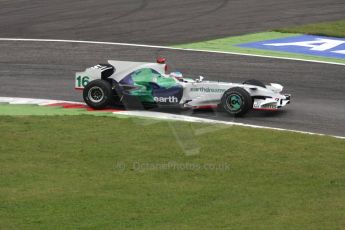 World © Octane Photographic Ltd. Italian GP, Monza, Formula 1 Practice 1. Friday 12th September 2008. Jenson Button, Honda Racing F1 Team RA108. Digital Ref : 0842cb401d0009