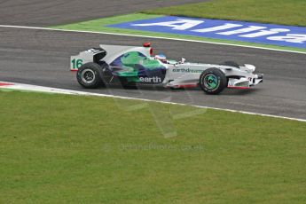 World © Octane Photographic Ltd. Italian GP, Monza, Formula 1 Practice 1. Friday 12th September 2008. Jenson Button, Honda Racing F1 Team RA108. Digital Ref : 0842cb401d0011