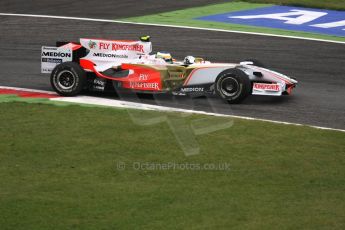 World © Octane Photographic Ltd. Italian GP, Monza, Formula 1 Practice 1. Friday 12th September 2008. Giancarlo Fisichella, Force India Formula One Team VJM-01. Digital Ref : 0842cb401d0014