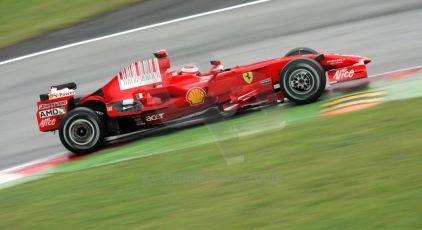 World © Octane Photographic Ltd. Italian GP, Monza, Formula 1 Practice 1. Friday 12th September 2008. Kimi Raikkonen, Scuderia Ferrari Marlboro F2008. Digital Ref : 0842cb401d0023