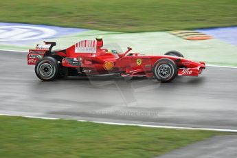World © Octane Photographic Ltd. Italian GP, Monza, Formula 1 Practice 1. Friday 12th September 2008. Felipe Massa, Scuderia Ferrari Marlboro F2008. Digital Ref : 0842cb401d0030