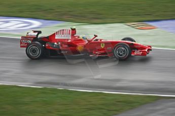 World © Octane Photographic Ltd. Italian GP, Monza, Formula 1 Practice 1. Friday 12th September 2008. Felipe Massa, Scuderia Ferrari Marlboro F2008. Digital Ref : 0842cb401d0031