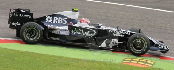 World © Octane Photographic Ltd. Italian GP, Monza, Formula 1 Practice 1. Friday 12th September 2008. Kazuki Nakajima, AT&T Williams F1 Team FW30. Digital Ref : 0842cb401d0032