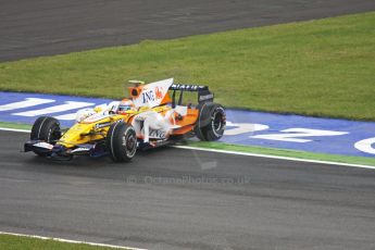 World © Octane Photographic Ltd. Italian GP, Monza, Formula 1 Practice 1. Friday 12th September 2008. Nelson Piquet, Jr., ING Renault F1 Team R28. Digital Ref : 0842cb401d0034