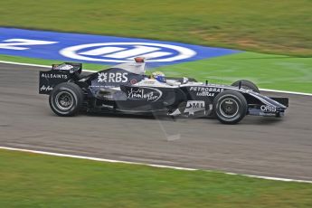 World © Octane Photographic Ltd. Italian GP, Monza, Formula 1 Practice 1. Friday 12th September 2008. Nico Rosberg, AT&T Williams F1 Team FW30. Digital Ref : 0842cb401d0037