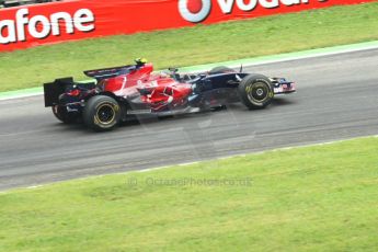 World © Octane Photographic Ltd. Italian GP, Monza, Formula 1 Practice 1. Friday 12th September 2008. Sebastian Vettel, Scuderia Toro Rosso STR3. Digital Ref : 0842cb401d0045