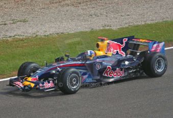 World © Octane Photographic Ltd. Italian GP, Monza, Formula 1 Practice 2. Friday 12th September 2008. David Coulthard, Red Bull Racing RB4. Digital Ref : 0843cb40d0007