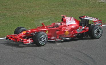 World © Octane Photographic Ltd. Italian GP, Monza, Formula 1 Practice 2. Friday 12th September 2008. Kimi Raikkonen, Scuderia Ferrari Marlboro F2008. Digital Ref : 0843cb40d0013
