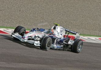 World © Octane Photographic Ltd. Italian GP, Monza, Formula 1 Practice 2. Friday 12th September 2008. Robert Kubica, BMW Sauber F1 Team F1.08. Digital Ref : 0843cb40d0014