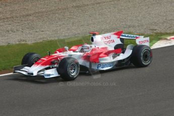 World © Octane Photographic Ltd. Italian GP, Monza, Formula 1 Practice 2. Friday 12th September 2008. Jarno Trulli, Panasonic Toyota Racing TF108. Digital Ref : 0843cb40d0024