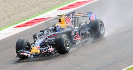 World © Octane Photographic Ltd. Italian GP, Monza, Formula 1 Practice 2. Friday 12th September 2008. Mark Webber, Red Bull Racing RB4. Digital Ref : 0843cb40d0026