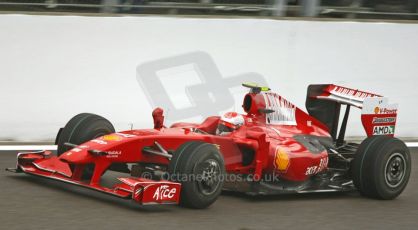 World © Octane Photographic. Belgian GP - Spa Francorchamps, Practice 1, 28th August 2009. Kimi Raikkonen, Ferrari F60. Digital Ref :