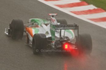 World © Octane Photographic. Belgian GP - Spa Francorchamps, Practice 1, 28th August 2009. Adrian Sutil, Force India VJM02. Digital Ref :