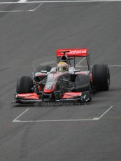 World © Octane Photographic. Belgian GP - Spa Francorchamps, Race, 30th August 2009. Lewis Hamilton, McLaren MP4/24. Digital Ref :