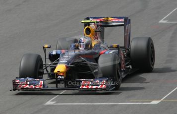 World © Octane Photographic. Belgian GP - Spa Francorchamps, Race, 30th August 2009. Sebastian Vettel, Red Bull RB5. Digital Ref :