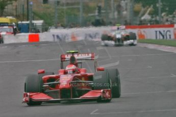World © Octane Photographic. Belgian GP - Spa Francorchamps, Race, 30th August 2009. Kimi Raikkonen, Ferrari F60. Digital Ref :
