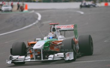 World © Octane Photographic. Belgian GP - Spa Francorchamps, Race, 30th August 2009. Adrian Sutil, Force India VJM02. Digital Ref :