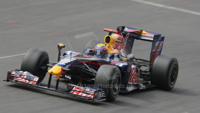 World © Octane Photographic. Belgian GP - Spa Francorchamps, Race, 30th August 2009. Mark Webber, Red Bull RB5. Digital Ref :