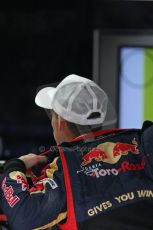 World © Octane Photographic. Belgian GP - Spa Francorchamps, Pitlane, 27th August 2009. Sebastien Buemi, Toro Rosso STR4. Digital Ref :