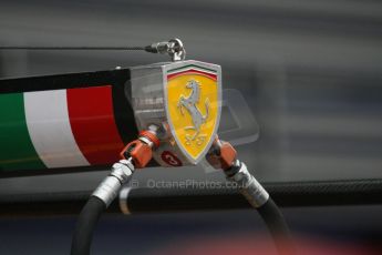 World © Octane Photographic. Belgian GP - Spa Francorchamps, Pitlane, 27th August 2009. Scuderia Ferrai refuelling rig. Digital Ref :