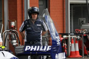 World © Octane Photographic. Belgian GP - Spa Francorchamps, Pitlane, 27th August 2009. AT&T Williams Pit crew. Digital Ref :