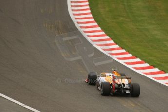 World © Octane Photographic. Belgian GP - Spa Francorchamps, Practice 1, 28th August 2009. Romain Grosjean, Renault R29. Digital Ref :