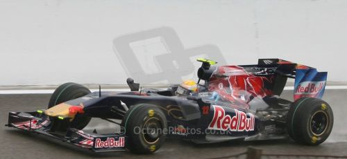 World © Octane Photographic. Belgian GP - Spa Francorchamps, Practice 1, 28th August 2009. Sebastien Buemi, Toro Rosso STR4. Digital Ref :