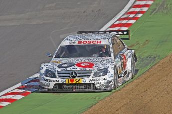 World © Octane Photographic Ltd. 2009. German Touring Cars (DTM) – Brands Hatch, UK. Maro Engel - Mucke Motorsport - AMG Mercedes C-Klass 2008. 5th September 2009. Digital Ref : 0054CB1D0460