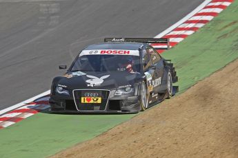 World © Octane Photographic Ltd. 2009. German Touring Cars (DTM) – Brands Hatch, UK. Markus Winklehock - Team Rosberg - Audi A4 DTM 2008. 5th September 2009. Digital Ref : 0054CB1D0506