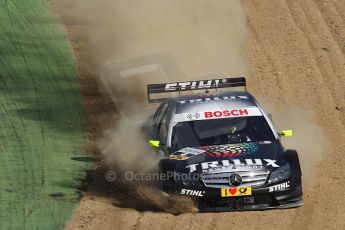 World © Octane Photographic Ltd. 2009. German Touring Cars (DTM) – Brands Hatch, UK. Ralf Schumacher - HWA Team - AMG Mercedes C-Klass 2009. 5th September 2009. Digital Ref : 0054CB1D0523