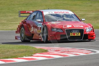 World © Octane Photographic Ltd. 2009. German Touring Cars (DTM) – Brands Hatch, UK. Mike Rockenfeller - Team Rosberg - Audi A4 DTM 2008. 5th September 2009. Digital Ref : 0054CB1D1010