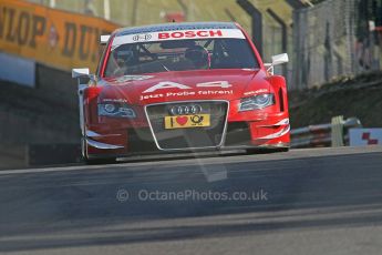 World © Octane Photographic Ltd. 2009. German Touring Cars (DTM) – Brands Hatch, UK. Mike Rockenfeller - Team Rosberg - Audi A4 DTM 2008. 5th September 2009. Digital Ref : 0054CB1D2007