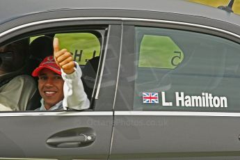 World © Octane Photographic Ltd. 2009. German Touring Cars (DTM) – Brands Hatch, UK. Lewis Hamilton demonstration laps. 6th September 2009. Digital Ref : 0054CB1D3264
