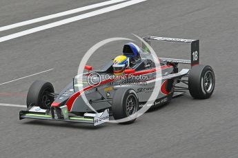 © Octane Photographic 2009. Formula BMW Euroseries - Spa . Jim Pla - DAMS. 29th August 2009. Digital Ref : 0057CB1D9643